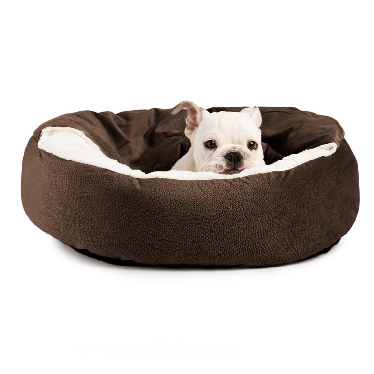 Best friends by sheri cozy outlet cuddler covered cat & dog bed